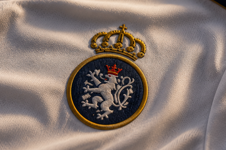 el leon blanco crest tshirt el leon blanco crest tshirt