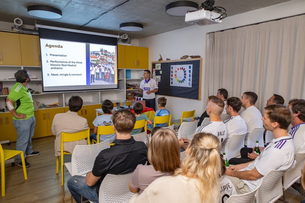 Real Madrid’s official supporters’ club “El León Blanco” presented in the Czech Republic img 7521
